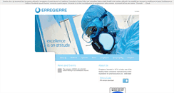 Desktop Screenshot of erregierre.it